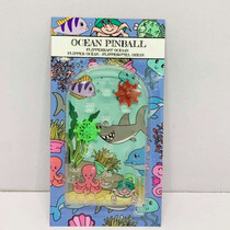 Pinball game sea animals 10x19cm