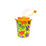 Cup with lid and straw dino 250ml