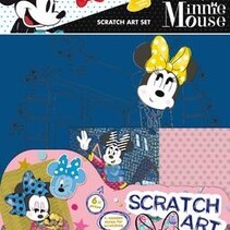 Kratzbildset Disney Minnie Maus 21x28cm