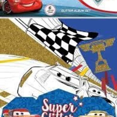 Glitter album Disney Cars 21,5x27,5cm