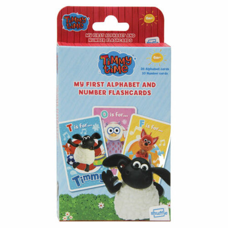Timmy Time My first alphabet and number flashcards