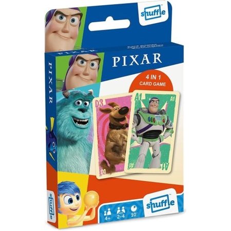 Disney Pixar 4 in 1 card game