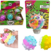 Fidget Poptrix popper bal 6,5cm