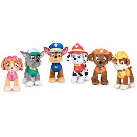 Plush cuddly toy Paw Patrol 27 cm 6 types