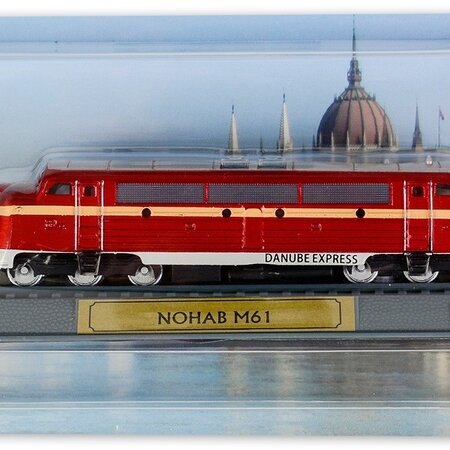 Locomotief - M61 Donau Express statisch model 12cm