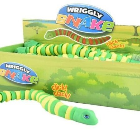 Magic Fidget Snake - 30cm (2 varieties of green/yellow)