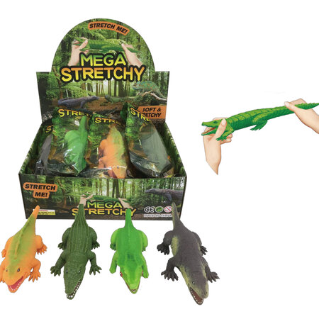 Stretchy Reptiles - 4 Assorted in Bag 18cm