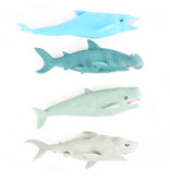 Stretchy Sea Animals - 4 assorti in zak 18cm