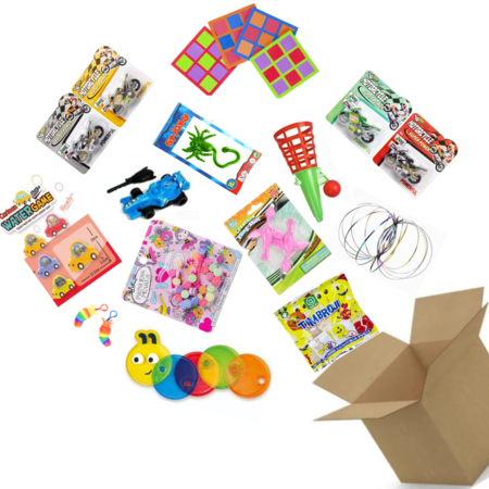 Assortment box toys D - 1.000 gifts