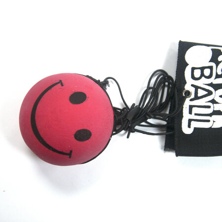 Returnball 57mm Smiley - Interactive Bounce-back Ball with Smiley Design