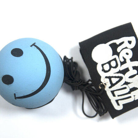 Returnball 57mm Smiley - Interaktiver Rückprallball mit Smiley-Design