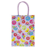 Cheerful Emoticon Themed Gift Bag, Dimensions 16x22x9cm