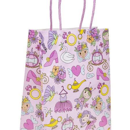 Enchanting Princess Themed Gift Bag, Dimensions 16x22x9cm