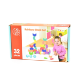 Rainbow Stack Set 27x15cm, Educational Toy for Motor Skills