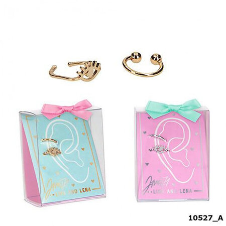 Depesche Lisa and Lena 2 Earrings Assorted in Display, Stylish Accessories Inspired by Lisa and Lena