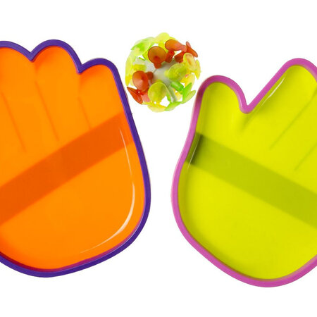 CATCH BALL SUCTION CUP/2 RACKETS - SET WITH SUCTION CUP CATCH BALL AND 2 RACKETS FOR ACTIVE FUN