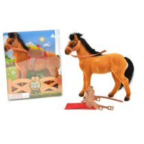 Horse with Saddle 14cm