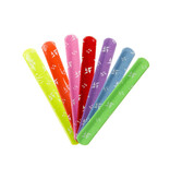 Striking Fluorescent Slap Bracelet