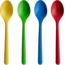 Sorbetspoon 175mm mixed solid colors
