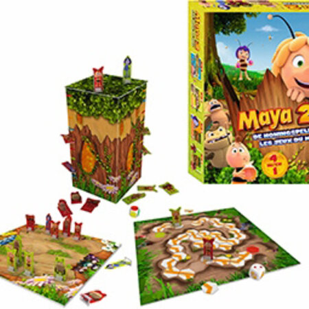 Maya de Bij Spel Honey Games 4 in 1