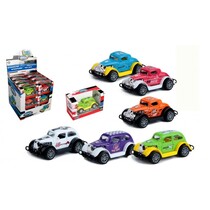 9cm Metal Pullback Car 2 Styles 4 Colors