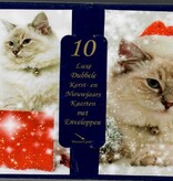 Happy Weihnachtskarten in einer Luxuspackung mit 10 Stück