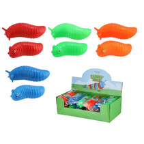 Funny Squeeze Rups 16 cm - Assortiment kleuren