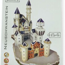 3D Puzzle Neuschwanstein Castle 64 Pieces