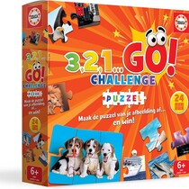 3,2,1...Go Challenge bordspel Puzzel 25x25cm