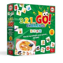 3,2,1...Go Challenge board game Food 25x25cm