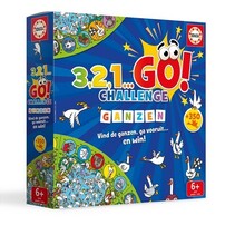 3,2,1...Go Challenge board game Geese 25x25cm