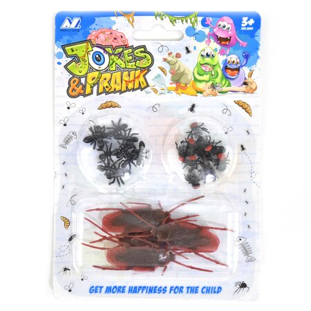 Boeiende Insectenset met Realistische Details - 2-6 cm - Leerzaam Speelgoed voor Natuurliefhebbers