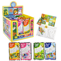 Spielset Malbuch Mini 4 sortiert.