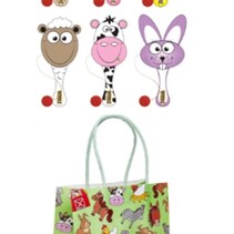 Farm Bag + Farm Paddle ball game COLLECT THEM ALL!