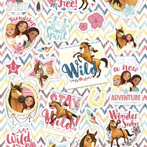 Dreamworks Spirit Horse Stickers - 10x20 cm