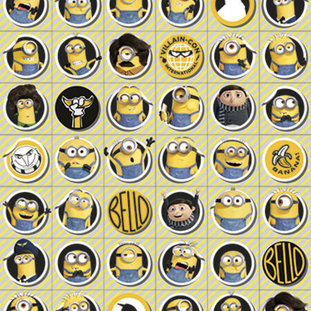 Minions Stickers - Set van Hoogwaardige Stickers met Grappige Afbeeldingen - Afmetingen 10x20 cm