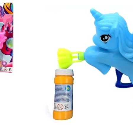 Unicorn Bubble Soap Gun 16x14 cm - 50 ml