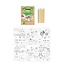 Eco-Friendly Farm Coloring Set A6 (14x10 cm) - Creative Fun with Responsibility