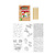 Sustainable Brickz Coloring Set A6 14x10 cm