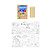 Duurzame zeedieren Kleurset A6 14x10 cm