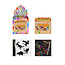Magic Colour Scratch Eco Set Mini Dino 8.5 x 8.5 cm - Voor Milieubewust Krassend Magisch Plezier