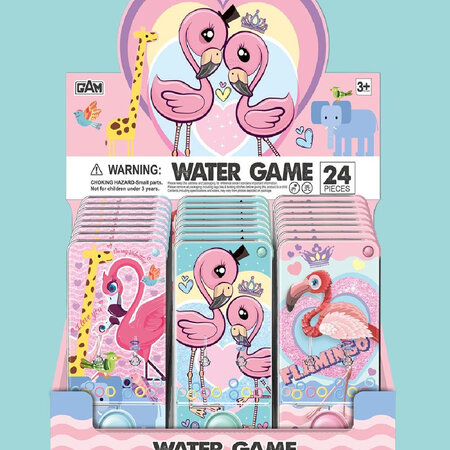 Water game flamingo 14x7x2cm