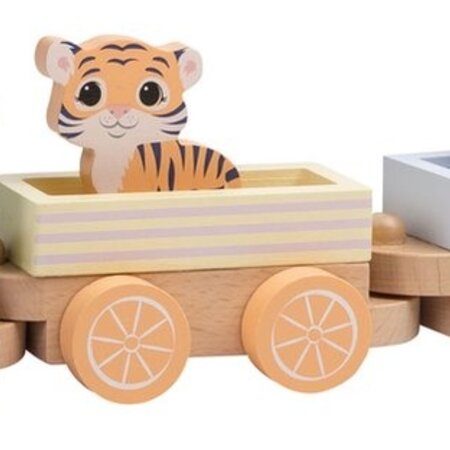 Jouéco® - The Wildies Family Treinset met dieren