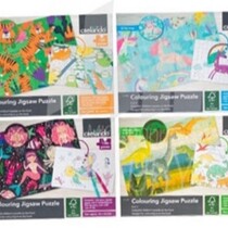 Color your own puzzle 150pcs - 4 assorted