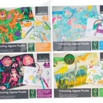 Color your own puzzle 150pcs - 4 assorted