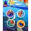 Finding dory magnets 4 pieces