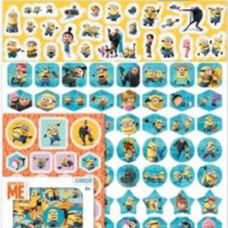 Minions stickerset 190-delig