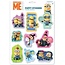 Minions puffy stickers 9 pieces