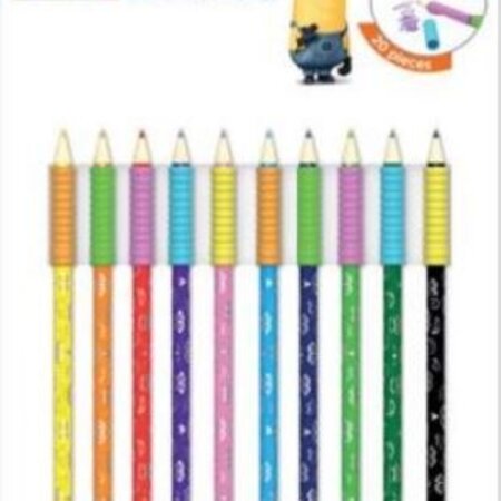 Minions pencils 10 pieces