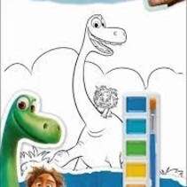 The 'Good Dinosaur paint set 16-piece